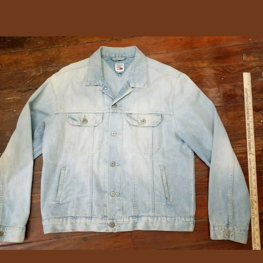 Vintage Tommy Hilfiger Denim Mens XL Jacket 1985